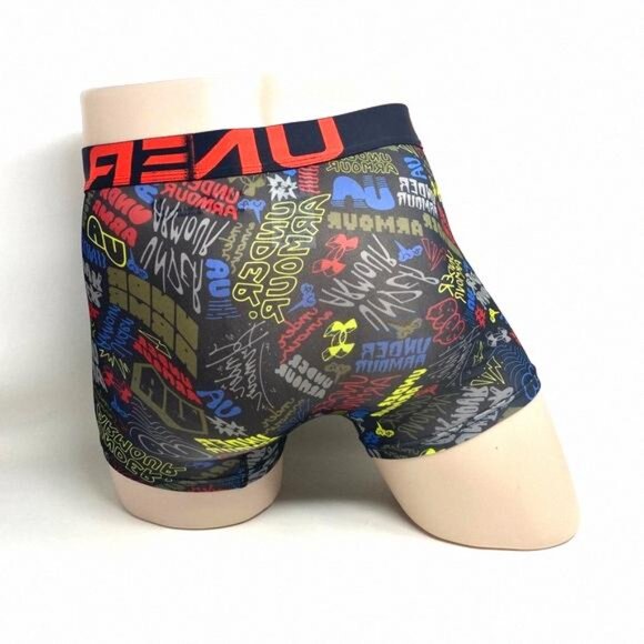 💖MEGA SALE💖Under Armour Boys' jock Underwear 2 5086319-001 Blue Black Pack - Picture 5 of 8